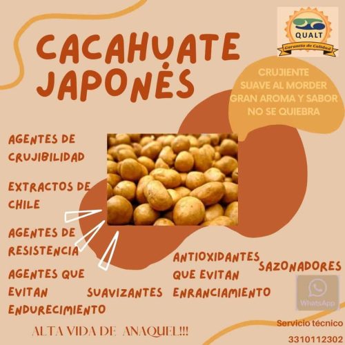 CACAHUATE JAPONÉS