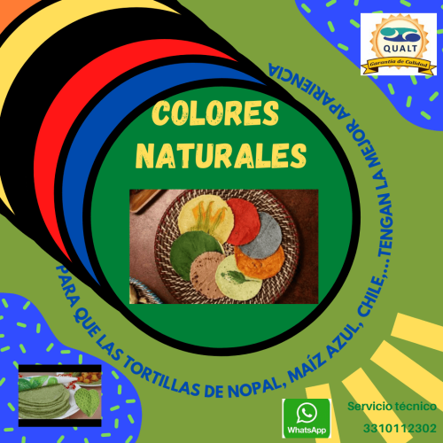 COLORES PARA TORTILLAS